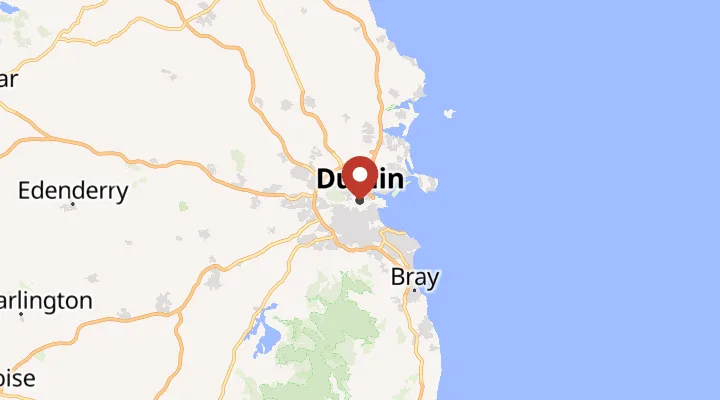 Mapa – poloha v Dublinu
