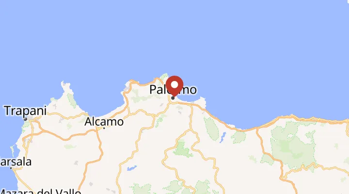 Mapa – poloha v Palermu