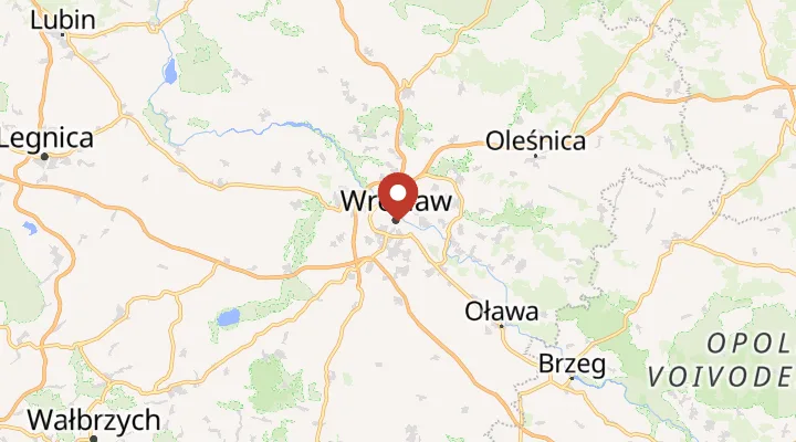 Mapa – poloha ve Vratislavi